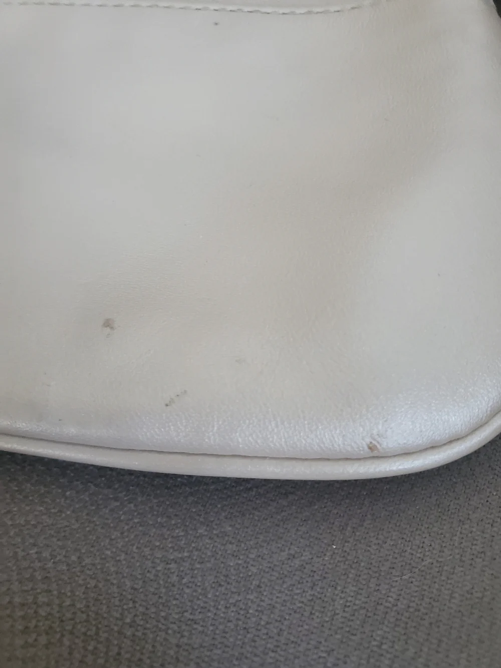 Coach Small Leather Wristlet in Light Cream